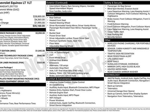 New 2026 Chevrolet Equinox LT w/ Convenience Package II FWD image 8
