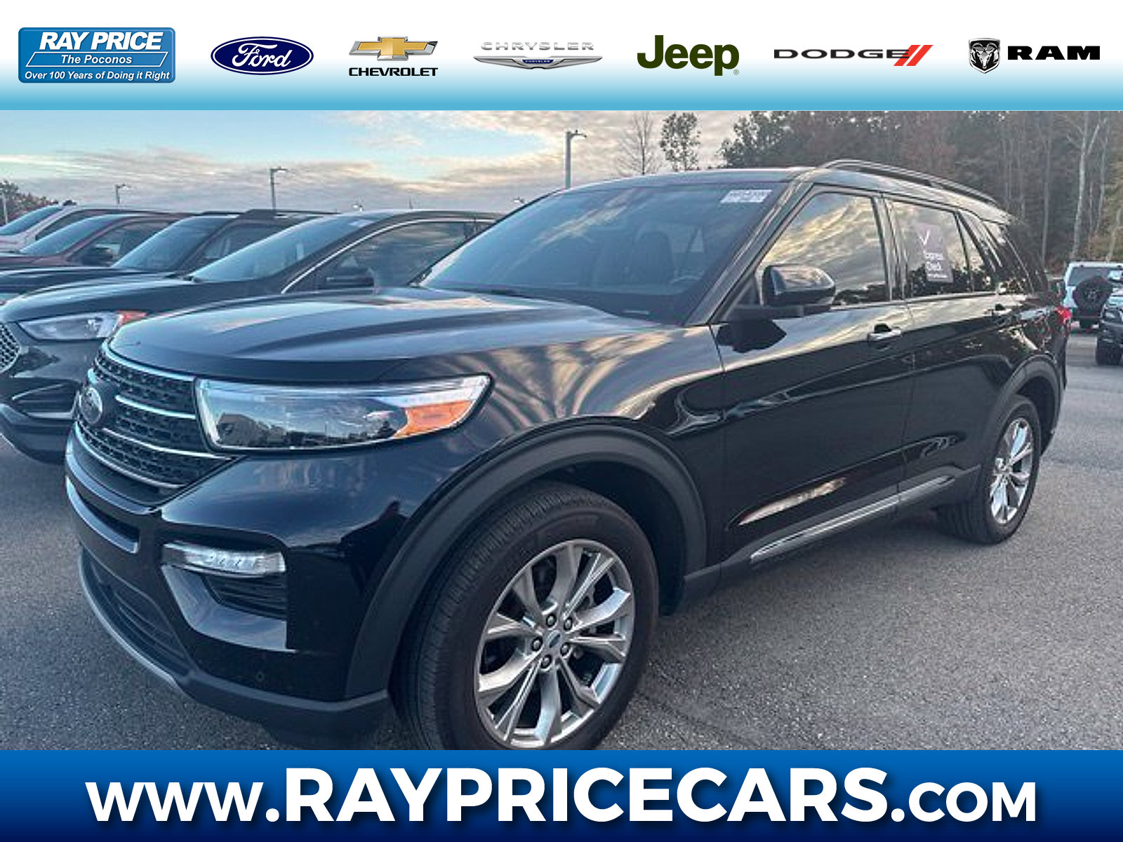 Used 2023 Ford Explorer XLT w/ Equipment Group 202A AWD/4WD image 1
