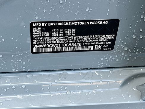 New 2026 BMW 330i Sedan w/ M Sport Package RWD image 24