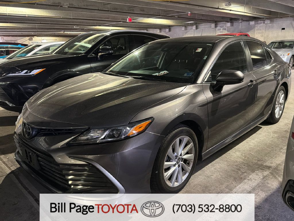Used 2021 Toyota Camry LE FWD image 1