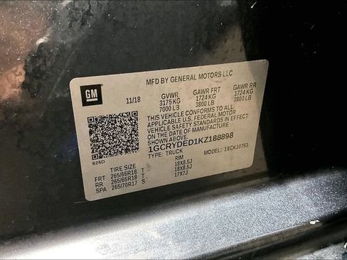 Used 2019 Chevrolet Silverado 1500 LT w/ All-Star Edition AWD/4WD image 32