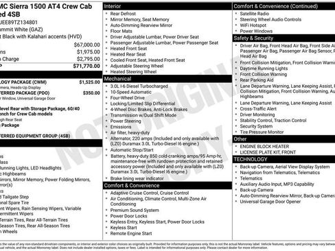New 2026 GMC Sierra 1500 AT4 w/ Technology Package AWD/4WD image 33
