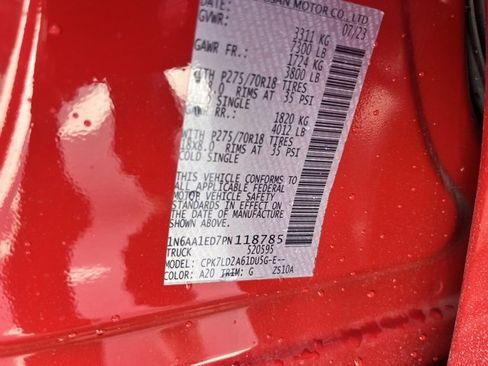 Used 2023 Nissan Titan PRO-4X w/ Pro-4x Convenience Package image 14