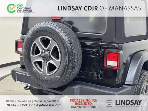Certified 2018 Jeep Wrangler Unlimited Sport S AWD/4WD image 10