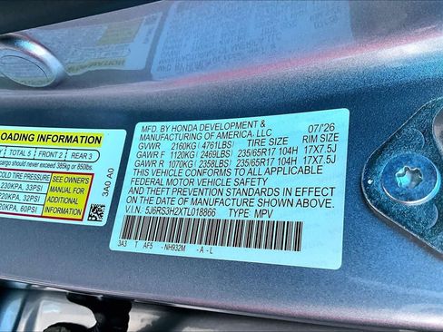 New 2026 Honda CR-V LX image 21