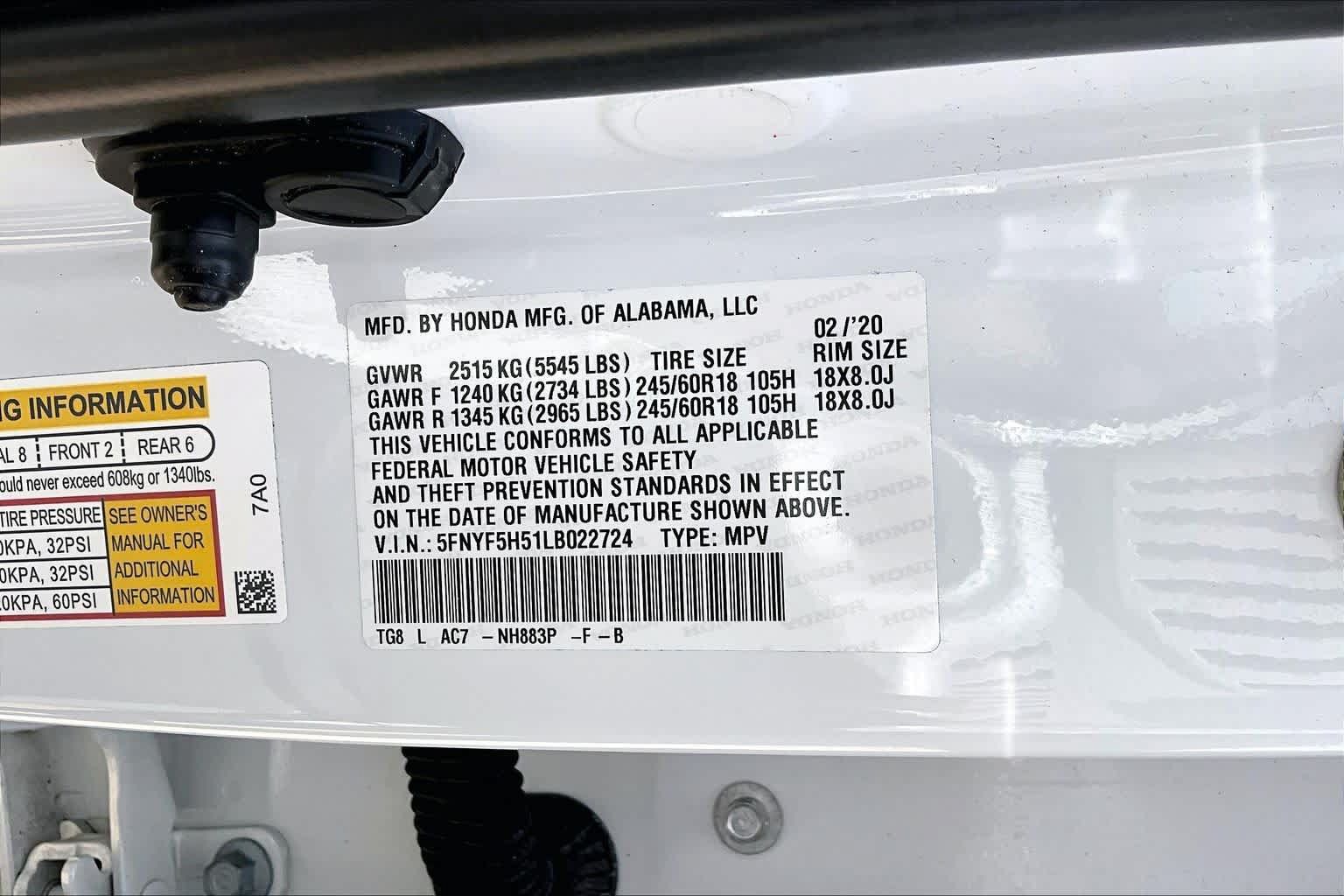 Used 2020 Honda Pilot EX-L image 37