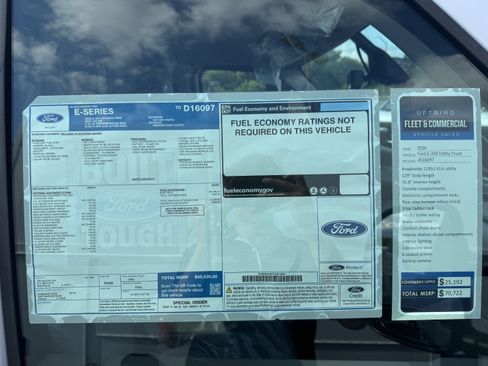 New 2026 Ford E-350 and Econoline 350 Super Duty w/ Power Equipment Group image 16