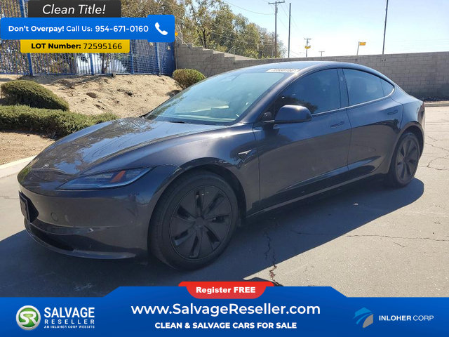 Used 2024 Tesla Model 3 Long Range AWD/4WD image 1