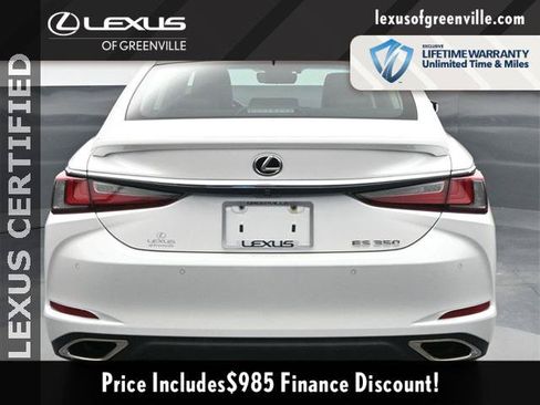 Certified 2021 Lexus ES 350 w/ Premium Package FWD image 7
