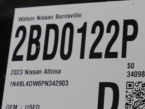 Used 2023 Nissan Altima 2.5 SV w/ SV Premium Package AWD/4WD image 29