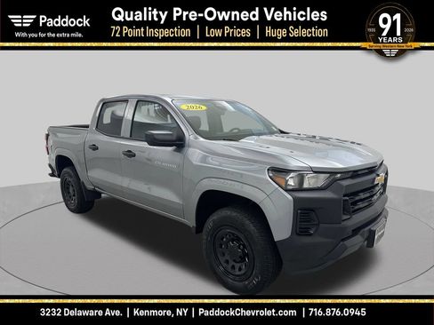 Used 2026 Chevrolet Colorado W/T w/ Advanced Trailering Package AWD/4WD image 1