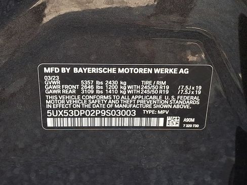 Used 2023 BMW X3 xDrive30i w/ Convenience Package AWD/4WD image 28