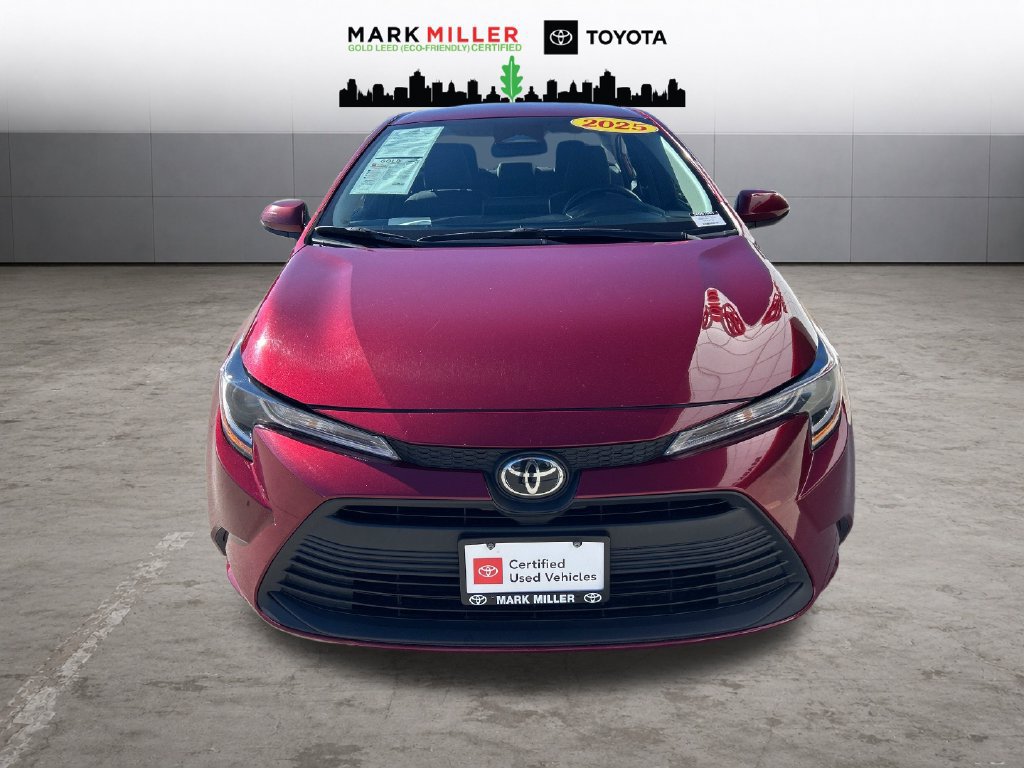 Certified 2025 Toyota Corolla LE FWD image 9