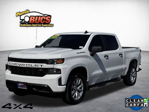 Used 2020 Chevrolet Silverado 1500 Custom w/ Custom Value Package AWD/4WD image 1