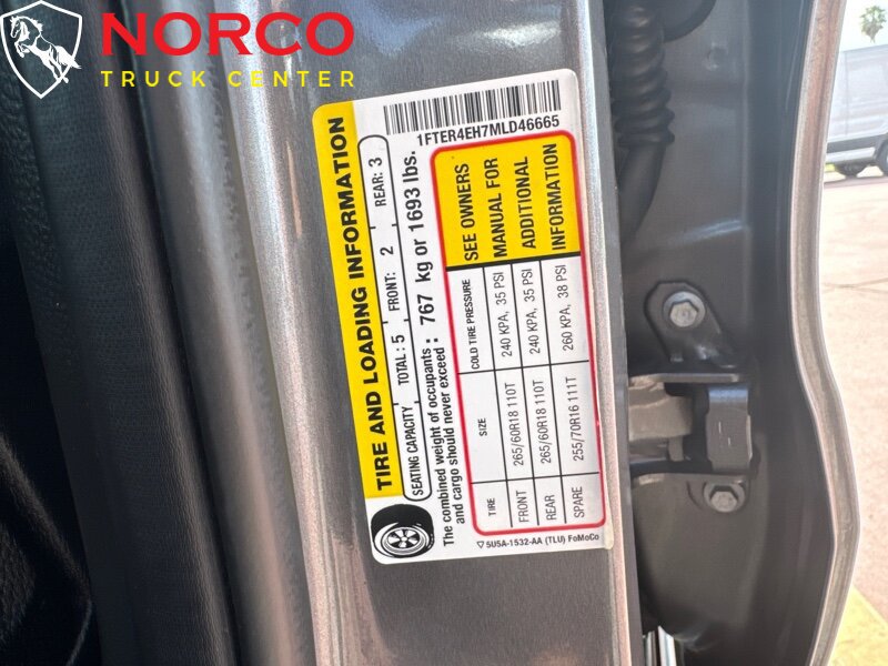 Used 2021 Ford Ranger XL w/ Equipment Group 101A High RWD image 24