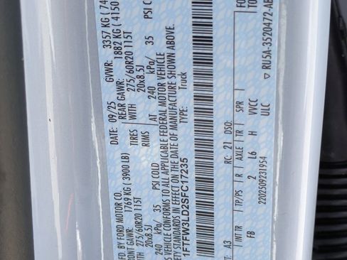 Certified 2025 Ford F150 XLT w/ Equipment Group 302A MID AWD/4WD image 16