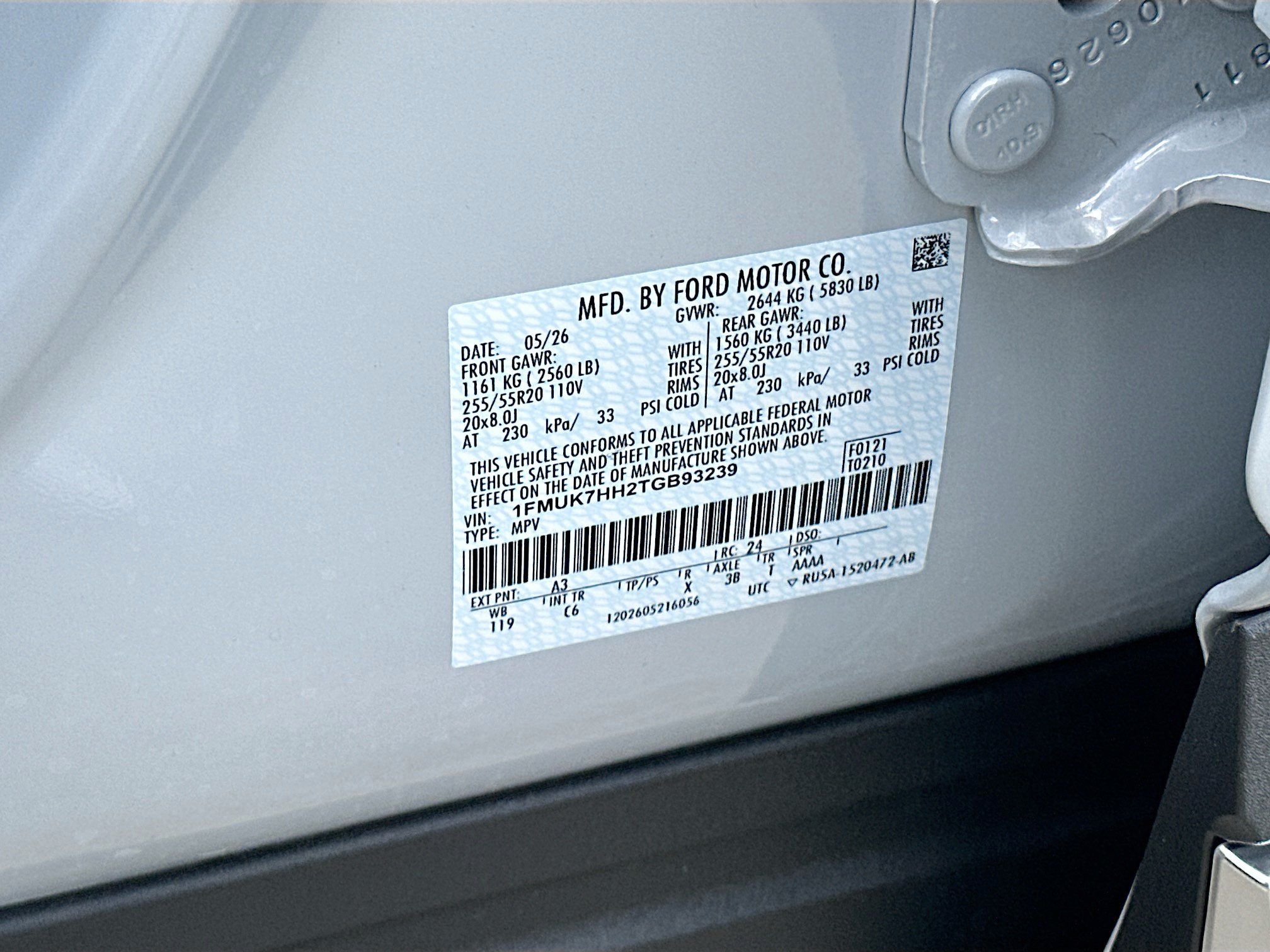 New 2026 Ford Explorer Platinum RWD image 21