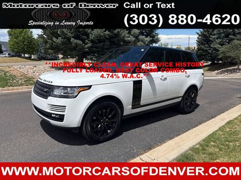 Used 2016 Land Rover Range Rover HSE AWD/4WD image 1
