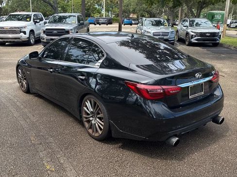 Used 2018 INFINITI Q50 Red Sport 400 w/ Proactive Package RWD image 3