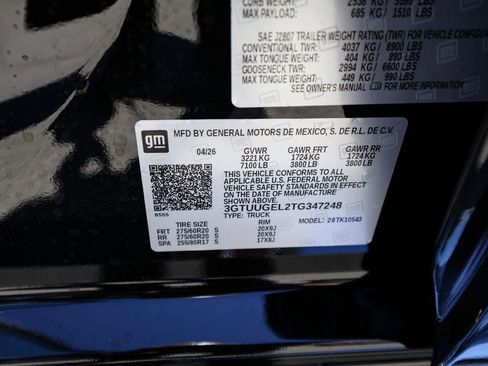 New 2026 GMC Sierra 1500 Denali AWD/4WD image 36