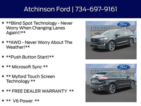 Certified 2022 Ford Edge ST image 9
