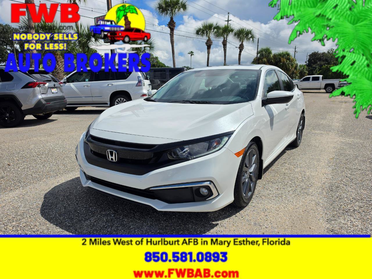 Used 2019 Honda Civic EX-L image 1