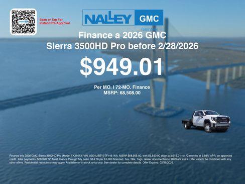 New 2026 GMC Sierra 3500 Pro w/ Convenience Package image 7