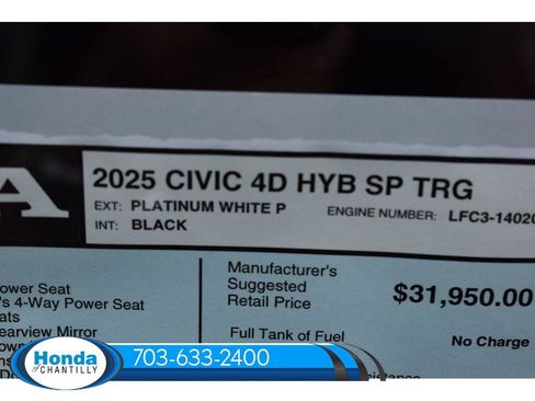 New 2025 Honda Civic Sport Touring image 36