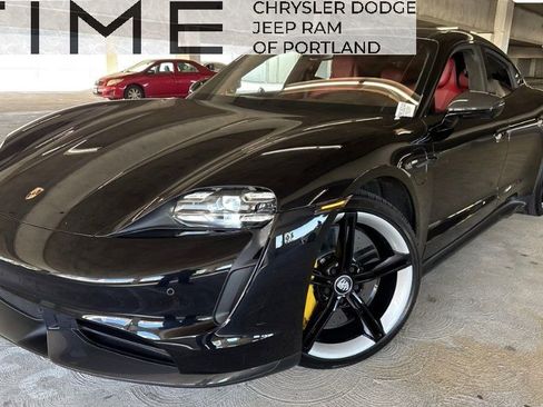 Used 2021 Porsche Taycan Turbo S AWD/4WD image 1