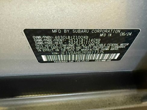 Certified 2024 Subaru WRX Premium AWD/4WD image 38