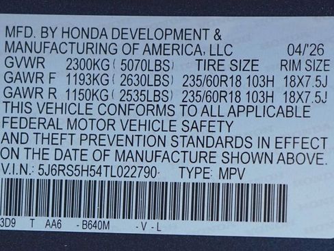 Certified 2026 Honda CR-V Sport image 29