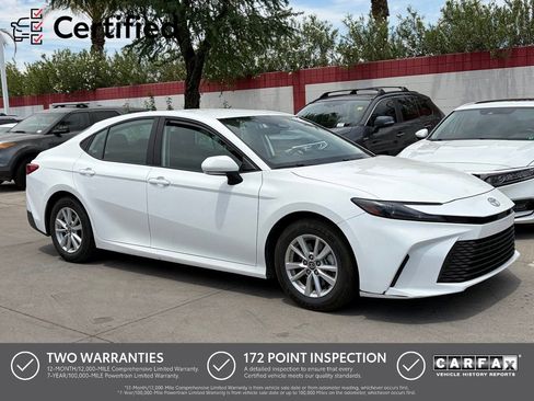 Used 2025 Toyota Camry LE FWD image 1
