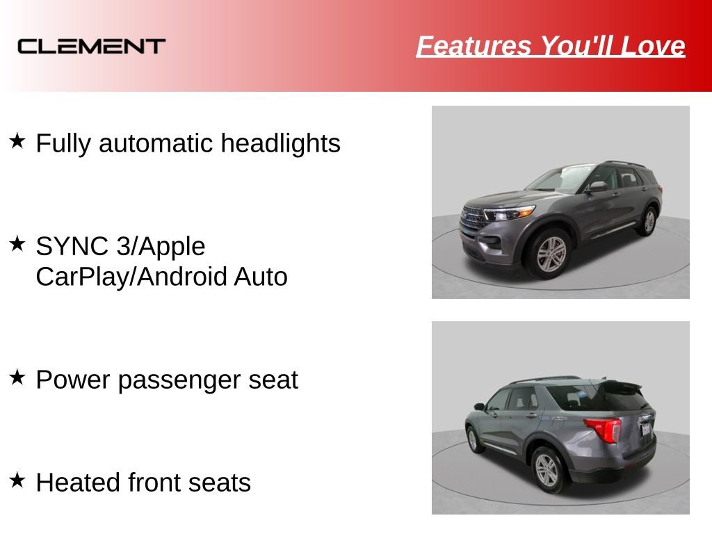 Used 2023 Ford Explorer XLT AWD/4WD image 18