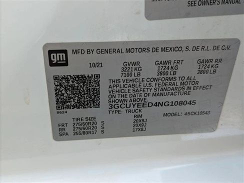 Used 2022 Chevrolet Silverado 1500 RST w/ Convenience Package II AWD/4WD image 22