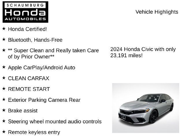 Used 2024 Honda Civic Sport image 14