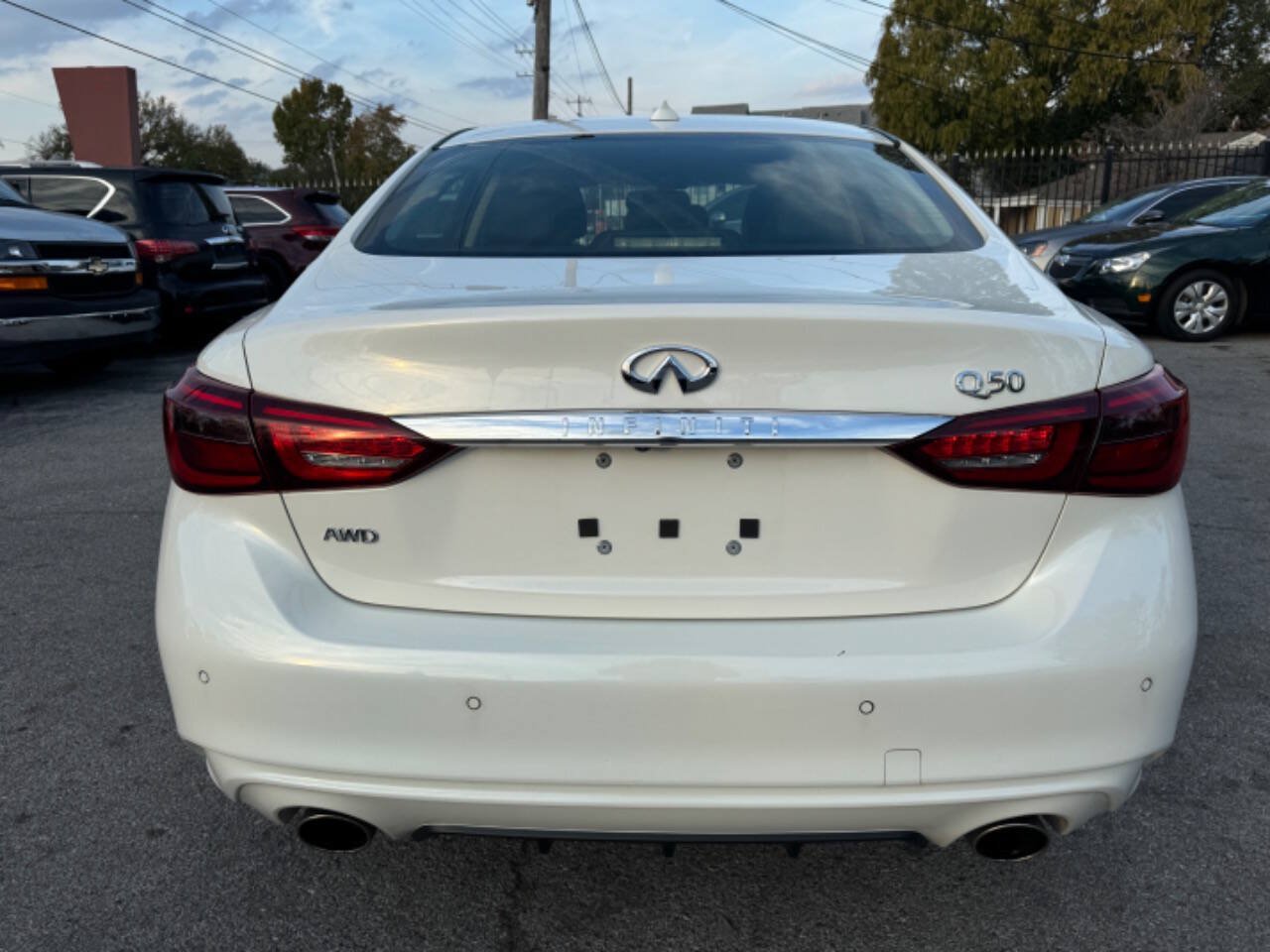 Used 2021 INFINITI Q50 Luxe w/ Cargo Package AWD/4WD image 7