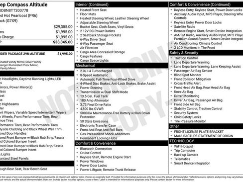New 2026 Jeep Compass Latitude AWD/4WD image 4