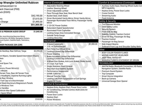 Used 2020 Jeep Wrangler Unlimited Rubicon image 2