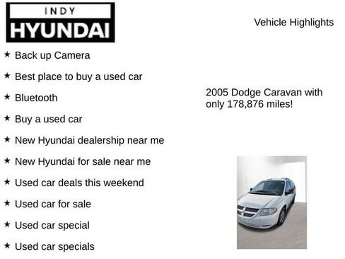 Used 2005 Dodge Caravan SXT w/ Popular Equipment Group image 8