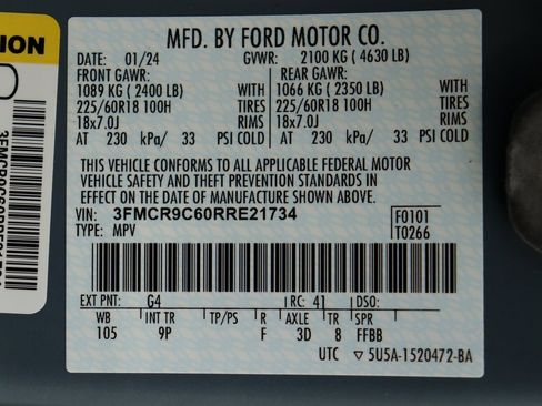 Used 2024 Ford Bronco Sport Outer Banks w/ Tech Package image 42