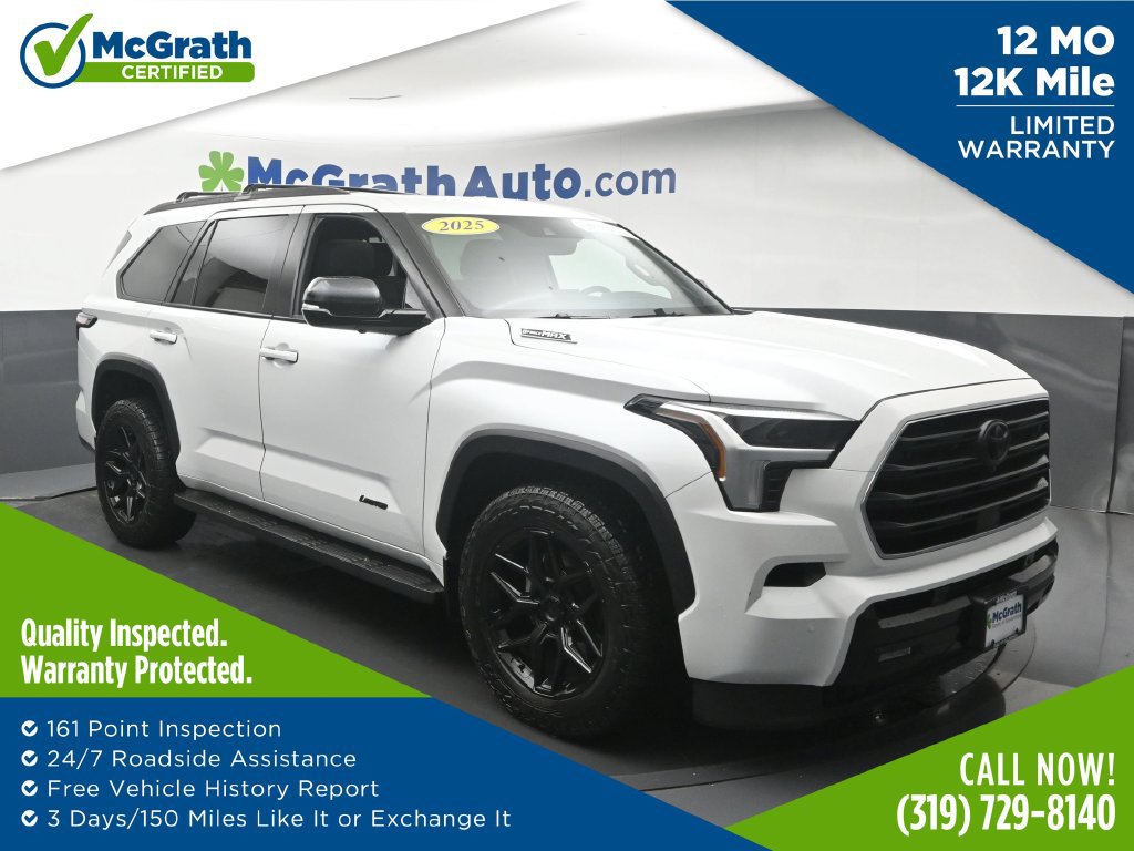Used 2025 Toyota Sequoia Limited w/ Nightshade Package AWD/4WD image 1