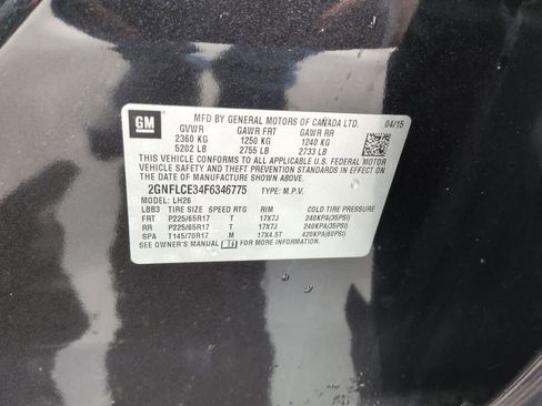 Used 2015 Chevrolet Equinox LT w/ Power Convenience Package FWD image 35
