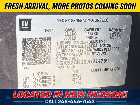 Used 2018 GMC Yukon Denali w/ Denali Ultimate Package AWD/4WD image 14