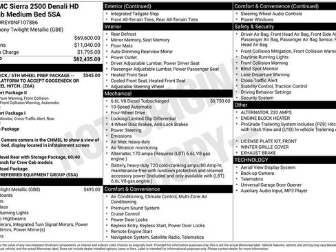 Used 2022 GMC Sierra 2500 Denali image 4