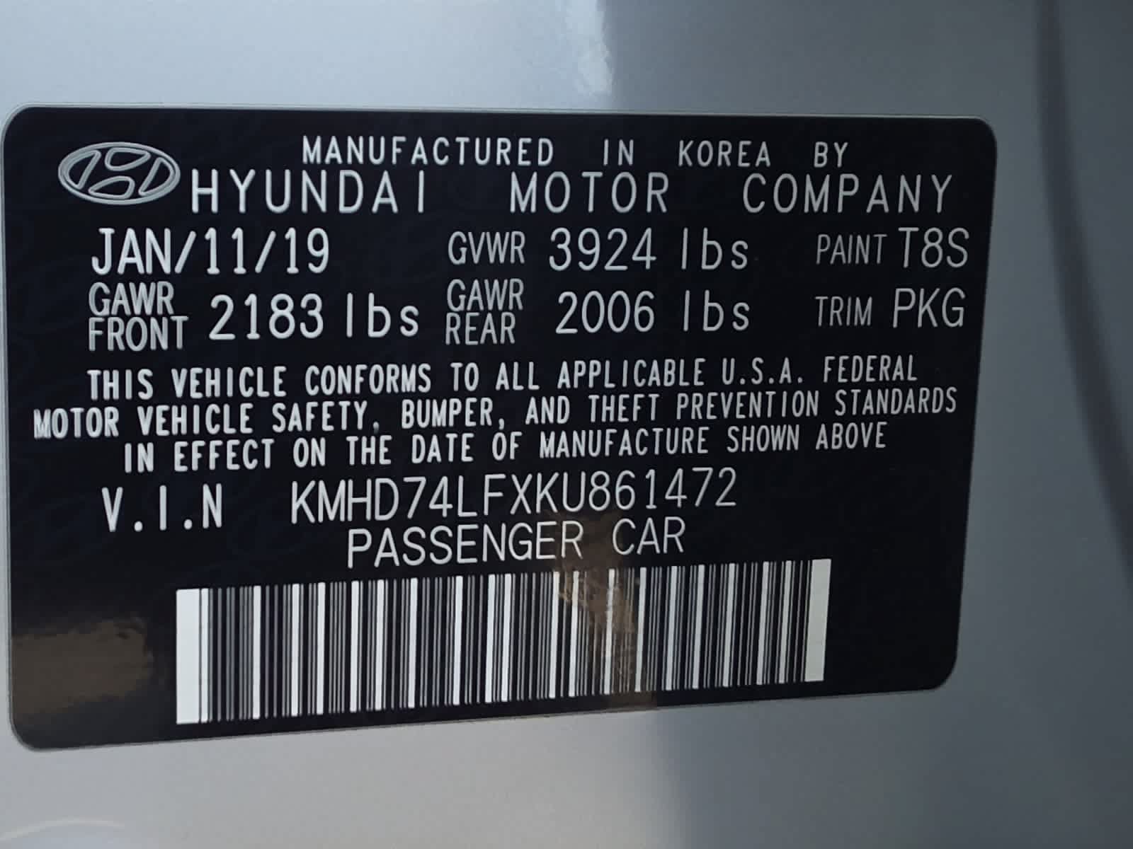 Used 2019 Hyundai Elantra SE FWD image 33