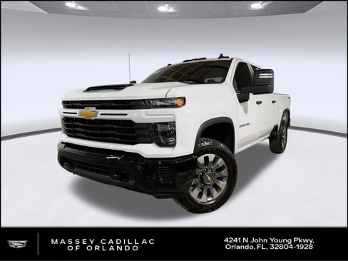 Used 2025 Chevrolet Silverado 2500 Custom w/ Custom Value Package AWD/4WD image 1