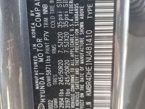 Used 2022 Hyundai Palisade SEL w/ Premium Package image 5