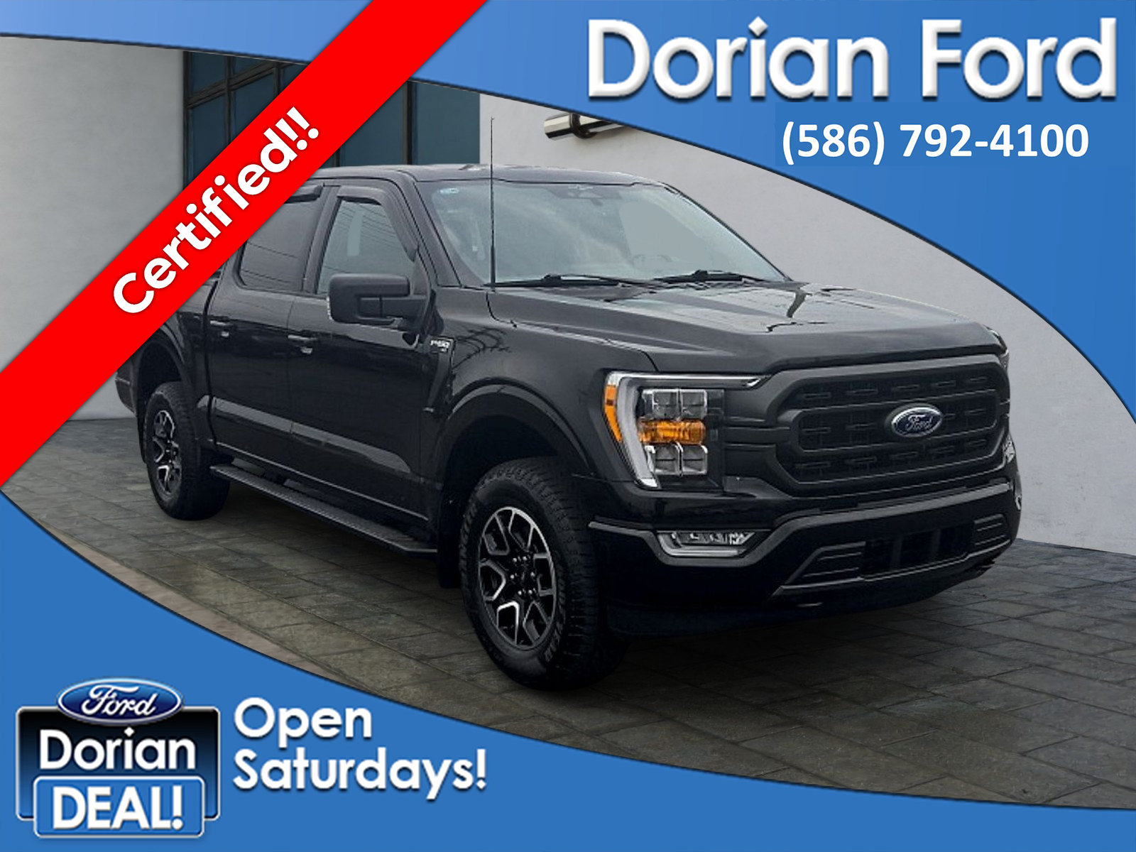 Certified 2023 Ford F150 XLT w/ Equipment Group 302A High AWD/4WD image 1