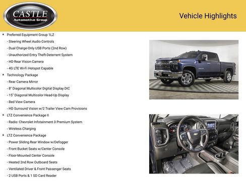 Used 2020 Chevrolet Silverado 2500 LTZ w/ LTZ Premium Package image 12