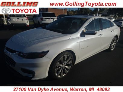 Used 2016 Chevrolet Malibu Premier w/ Driver Confidence Package II